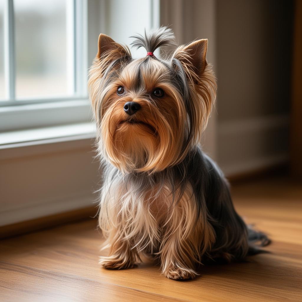 Corte para yorkshire terrier: opciones y cuidado del manto